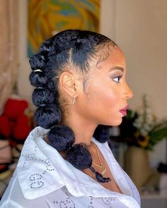 Cabello Afro Natural, Afro Natural, Quick Natural Hair Styles, Natural Afro Hairstyles, Girls Natural Hairstyles, Natural Curls Hairstyles, Natural Hair Styles Easy, Natural Hair Updo, Penteado Cabelo Curto