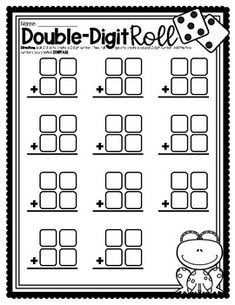 a printable worksheet for addition and subtractions to help students learn how