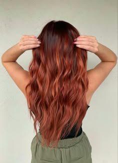 Spring Red Hair Color, Rambut Brunette, Auburn Hair