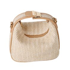 PRICES MAY VARY. 【Premium Material】High quality straw outer material, ployester lining with pu leather shoulder strap and zipper closure.The material is durable, soft and well-cut that it won't hurt your skin. 【Compact Size】7.5in x 4.3in x 4.7in.This is a cute size straw handbag, with a long adjustable strap. Although it has only one main compartment, it is roomy enough to hold your daily outdoor essentials like sunscreen, sunglasses, cellphones, small bottles of water and the zipper closure wil Beach Purse, Vacation Bag, Bucket Purse, Straw Beach Bag, Straw Handbags, Bag Summer, Small Tote, Beach Tote, Everyday Bag