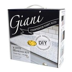 giai countertop paint kits white diamond kit for kitchen cabinets, counters and drawers