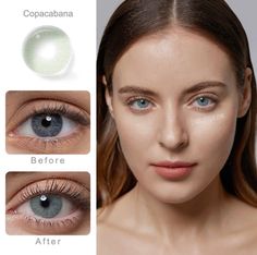 FRESHGO COPACABANA GREEN COSMETIC COLORED CONTACT LENSES | EyeQ Boutique