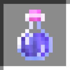 an image of a bottle that is made out of pixellated images and text on it