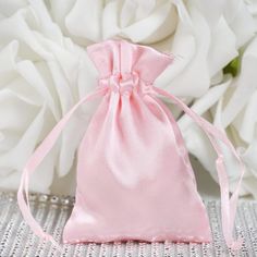 12 Pack | 3inch Blush/Rose Gold Satin Drawstring Wedding Party Favor Bags Reception Gifts, Rose Gold Satin, Candy Jewelry, Satin Bags, Wedding Favor Bags, Wedding Party Favors, Favor Bag, Candy Gifts, Drawstring Pouch