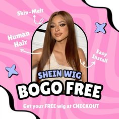 BOGO is back!🌟 Search UHNX2 on the SHEIN App or 🌟 Click the link to get started!
https://onelink.shein.com/5/45pvi80eqyor Shein Beauty, Shein Affiliate, Shein Products, Shein Items, Shein Coupons, Shein Codes, Wig Sale, African Hair Wrap, Shein Finds