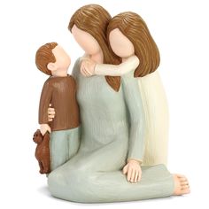 PRICES MAY VARY. This Mom and kids Figurine is designed to reveal the precious love moment in our life and fully explained the meaning of love, the greatest love between mother and children. An ideal gift to memorialize the greatest bond mother and kids, daughter hugs her Mom while Mom holds her son, simple and vivid actions are the same as us in our real life. Perfect decoration in the home, creating a warm and love family atmosphere, communicate love for family and experience warmth and happin Mom And Kids, Gifts For Mother, Family Figurine, Mother Son, Second Child, Mom Birthday, Mother And Child, Mother Day Gifts, Collectible Figurines