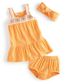 in stock Melon Sorbet, Headband Dress, First Impressions, Melon, 3 Piece, In Store, Buy Online