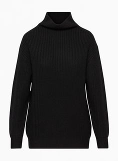 MONTPELLIER TURTLENECK | Aritzia Aritzia Sweater, Half Cardigan, Wool Turtleneck Sweater, Merino Wool Yarn, Fully Fashioned, Wool Turtleneck, Fine Yarn, Montpellier, Cool Sweaters