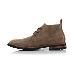 These chukka boots go the extra mile when it comes to looking and feeling good. Sporting a refined design with simple eyelet laces, these boots will go together with your favorite denim or chinos. Collection: Ferro Aldo Chukka boot with faux suede upper Lace-up closure for adjustable fit Stacked heel Upper: Faux suede fabrication Lining: Faux leather and fabric