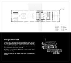 the floor plan for a modern house