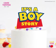 Boy Story Baby Shower Cake, Two Infinity And Beyond Cake Topper, It’s A Boy Story, Boy Story Baby Shower Games, Toy Story Font Free Download, Birthday Logo, Toy Story Baby, Toy Story Cakes, Party Bundles