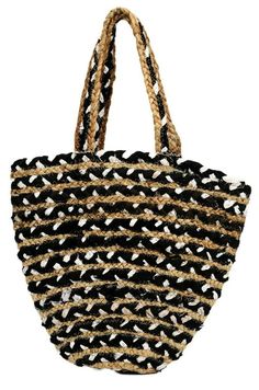 LADIES SHOPPING JUTE BAG   PREMIUM QUALITY: This bag is made of high quality jute  material with stylish solid pattern, It is handmade by the skillful artisans of India, each piece is unique and a piece of art so there might be a little variation UNIQUE DESIGN: It offers large capacity to fit all your needs. This bag is completely handcrafted. It is strong and durable and has beautiful designs and patterns. USAGE: A very versatile bag which could be used on beach, vacations, travel and even a pe Trendy Jute Shoulder Bag For Shopping, Eco-friendly Double Handle Jute Bag, Eco-friendly Jute Bag With Double Handle, Trendy Jute Straw Tote Bag, Trendy Large Capacity Jute Bag, Trendy Jute Crochet Shopping Bag, Eco-friendly Jute Shoulder Bag, Trendy Jute Shoulder Bag With Double Handle, Eco-friendly Burlap Tote Shoulder Bag