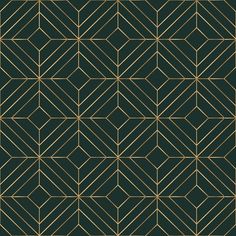 a black and gold geometric pattern