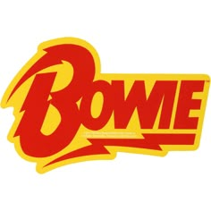 the logo for bowle is shown in red and yellow letters on a white background