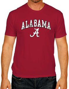 otton Blend
Made in the USA & Imported
Stand up! Be proud! Shout your name, outloud! Our Alabama Crimson Tide short-sleeve t-shirt is the must-have apparel for the ultimate fan. Made from 100% pre-shrunk cotton. Alabama University, University Logo, T-shirt Refashion, Game Day Shirts, Latest Mens Fashion, Alabama Crimson, Crimson Tide, Alabama Crimson Tide