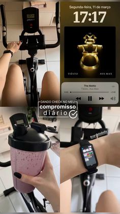 Projeto cardio todo dia / aeróbico do dia / sppining gym / treino em casa / treino de bike / story de treino / story criativo academia / treino pago / treino do dia / fitness girl Fitness Girl, Workout Attire, Gym Time, Story Instagram, Gym Rat, Instagram Inspiration