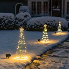 Make your yard a winter wonderland with this solar Christmas tree light. This one-of-a-kind, solar-powered, pre-lit tree is the perfect addition to your holiday decor. Best Seller - 1000's Sold!Product Details:This solar Christmas tree light decoration will turn on automatically each night and off during the day to charge. With no wires, batteries, or timers required, the setup is quick and easy. Enjoy your holiday the Eco-friendly way.Featuring a weather-resistant, durable spiral frame with ult Solar Christmas Tree, Cocktails Christmas, Spiral Christmas Tree, Outdoor Christmas Tree, Led Christmas Tree, Metal Christmas Tree, Solar Led Lights, Trees Christmas, Garden Christmas