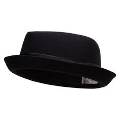 PRICES MAY VARY. 2 different sizes available for men; S/M(57CM) and L/XL(59CM). Fitted with an inner hatband. Adult/Man. Crown measures 4 inches deep. Brim measures 1.5 inches wide. Classic wool pork pie fedora for men.
Pinched top crown.
Fully lined inside.
Solid in color.
A hat band is featured around the crown.
Brim is upturned.
Our wool pork pie is great for casual wear, date, walks in the park, wedding and other Fall outdoor events.
Fall and Winter.
10(W) X 11(L) X 4(H)inches.
Warm, thick a Classic Cloche Hat With Adjustable Short Brim, Classic Adjustable Cloche Hat With Short Brim, Classic Brimmed Bucket Hat, Classic Solid Bucket Hat With Short Brim, Classic Solid Color Bucket Hat With Short Brim, Classic Adjustable Solid Color Bucket Hat, Classic Adjustable Solid Bucket Hat, Classic Black Brimmed Bucket Hat, Classic Adjustable Mini Hat With Short Brim