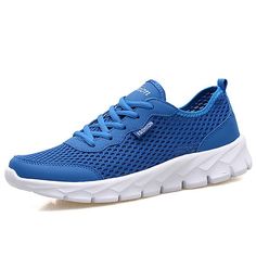 Light Shoes, Cheap Running Shoes, Navy Blue Shoes, Sport Shoes Men, Casual Running Shoes, Breathable Sneakers