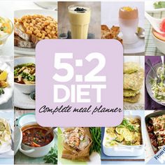 5:2 diet meal plans: What to eat for 500 calorie fast days - goodtoknow 5 2 Diet Plan Meal Planner, Breakfast Under 100 Calories, Meals Under 200 Calories, Meal Planner App, Dinner Under 300 Calories, 500 Calorie Diet, Program Diet