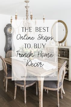 the best online shops to buy french home decor