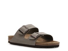 Women Arizona Slide Sandal - Women's -Stone Casual Sandals Womens, Birkenstock Women, Footbed Sandals, Birkenstock Sandals, Birkenstock Arizona, Birkenstock Shoes, Slides Shoes, Casual Sandals, Espadrilles Wedges