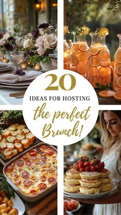 How to Host the Perfect Brunch Scrapbook With Pictures, Dinner Party Ideas For Adults, Couples Dinner Party, Luxury Picnic Business, Host Brunch, Pjs And Prosecco, Brunch Party Menu, Movie Night Christmas, Potluck Brunch