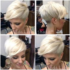 Hey Shawty, Edgy Pixie Hairstyles, Prevent Grey Hair, Shorter Hair, Short Hair Undercut, Corte Pixie, Undercut Pixie Haircut, Amazing Hair