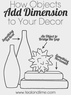 the instructions for how to decorate with wine bottles and vases, including an advertise