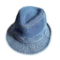 Denim Panama Hat.