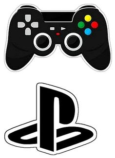 an image of a video game controller sticker