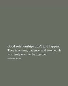 The best relationships aren't easy; they require dedication, time, and two people willing to work together. If you truly want it, you’ll make it happen. 💪❤️ #RelationshipGoals #PatienceInLove #TrueLove #BuildingTogether #Commitment #LoveTakesEffort