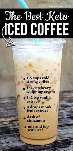 the best keto iced coffee recipe