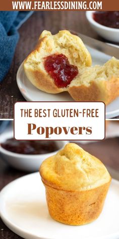 the best gluten - free popovers are made with puffy muffins