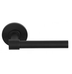 an image of a black toilet roll holder