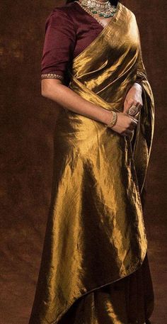 This plain golden Chanderi saree radiates a royal and elegant look with its rich and pretty color.  ✨ . The luxurious fabric exudes sophistication, making it perfect for festive occasions or celebrations. The blouse can be stitched with an additional cost, completing the ensemble with a tailored fit. 🌟 Don't just wear a saree; own the spotlight with Poonam Sarees! 💫🛍️ #SareeStar #GlamInSilk Fabric: Pure Silk Colour: Same as picture Work: Handwoven Chanderi Wash Care: Dry Clean NOTE: Expect mi Luxury Handloom Chanderi Fabric, Chanderi Saree, Chanderi Silk Saree, Deepika Padukone, Handloom Saree, Indian Bridal, Pretty Colours, Luxury Fabrics, Pure Silk