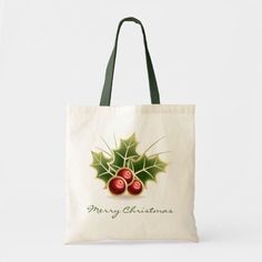 Shining Holly Berry personalizable Tote Bag #Ad , #Ad, #personalizable#Tote#Bag#Berry Customizable Green Bags For Personalized Gifts, Customizable Green Bags For Daily Use, Customizable Eco-friendly Canvas Shopping Bag, Eco-friendly Customizable Canvas Shopping Bag, Customizable Eco-friendly Canvas Bag For Gifts, Eco-friendly Customizable Canvas Bag For Gifts, Diy Painted Tote Bag, Holiday Bags, Painted Tote Bag