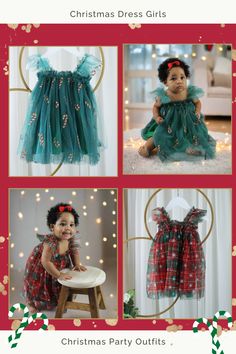 Make your little girl's first Christmas extra special with this adorable plaid dress! With its festive colors and heartwarming design, it's sure to be the centerpiece of your Christmas card photos, family gatherings, and holiday memories. Don't miss out on adding this beautiful baby girl Christmas dress to your festive wardrobe - shop now for an unforgettable holiday experience! Baby Girl Christmas Dress, Christmas Card Photos