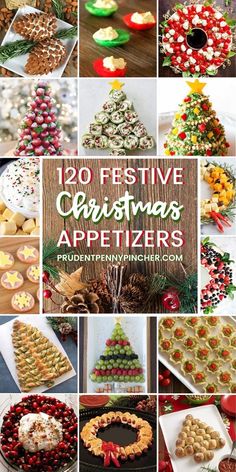 twelve festive christmas appetizers