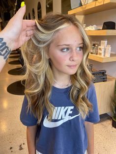 Cute Hair Cuts For Kids Girl, Kids Hair Cuts For Girls Long Layers, Cute Highlights For Blonde Hair, Cute Haircuts For 11-12, Kids Layers Haircut, Teen Girl Layered Haircuts, Teenager Highlights Hair, Teen Girl Highlights Hair, How To Make Your Hair Blonde