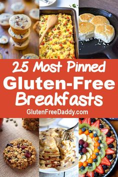 the 25 most pined gluten - free breakfasts that are delicious and easy to make