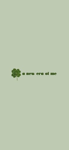 a green shamrock with the words new era on it's side and an image of a