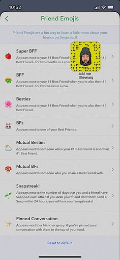 an iphone screen with the text friend emojs on it and icons for friends