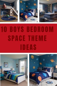 10 Boys Bedroom Space Theme Ideas Bedroom Space Theme, Celestial Bedding, Cozy Boho Bedroom, Space Themed Bedroom