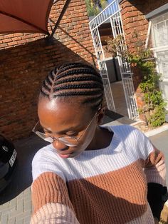 Middle part cornrows on natural 4c hair Middle Part Cornrows, Natural Cornrow Hairstyles, 4c Natural Hairstyles Short, Natural 4c Hair, Hair Braid Patterns, Home Hair Salons