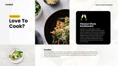 Food and Restaurant Branding Presentation Portfolio - Template Gig