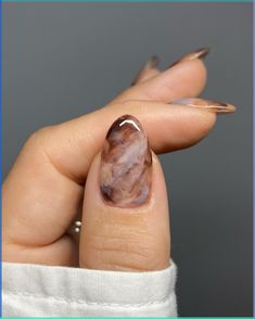 Aesthetic Nail Ideas, Cabelo Pin Up, Stone Nails, Aesthetic Nail, Fall Nail Art, Nails Desing, Marble Nails, Nail Art Ideas