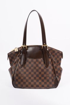 Brand: Louis Vuitton Style: Verona Bag Size: MM Width: 30cm Height: 29cm Depth: 18cm Handle Drop: ﻿21cm Exterior Condition: Excellent Interior Condition: Excellent Exterior Colour: Damier Ebene Interior Colour: Red Hardware Colour: Gold Material: Canvas Serial Code: DU2153 Manufactured In: France | June 2013 Comes With: Original Dustbag, Original Lock & key Office Shoulder Bag In Monogram Canvas, Louis Vuitton Style, Interior Colour, Louis Vuitton Boots, Locks & Key, School Bags For Kids, Damier Ebene, Colour Red, Exterior Colors