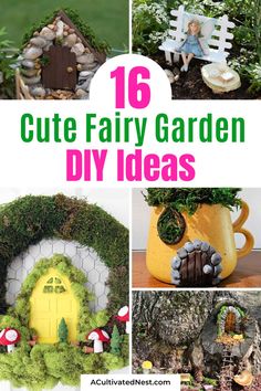 16 cute fairy garden diy ideas that are easy to make and fun for kids