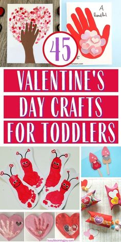 valentine's day crafts for toddlers to make